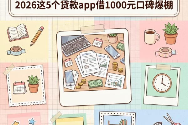 芝麻信用分550也能下款！2026这5个贷款app借1000元口碑爆棚