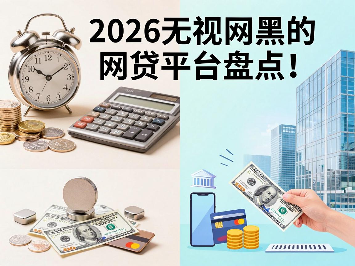 2026无视网黑的网贷平台盘点！这5个借款口子对网黑要求不高秒下款，周转必看