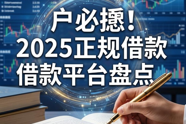 黑户必看！2025正规借款平台盘点，这几家容易过的网贷真实下款中