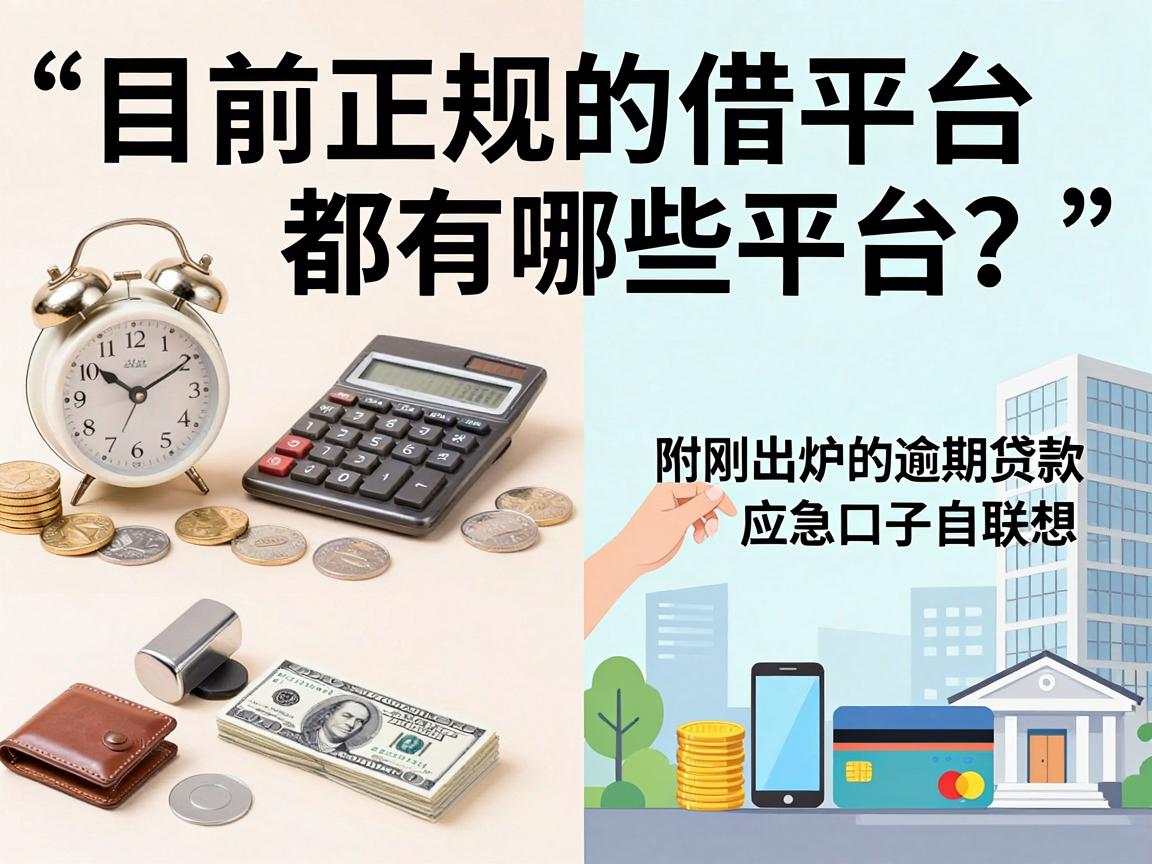 2026年最新盘点：目前正规的借款平台都有哪些平台？附刚出炉的逾期贷款应急口子