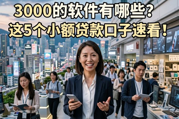 芝麻信用分605能借3000的软件有哪些？这5个小额贷款口子速看！