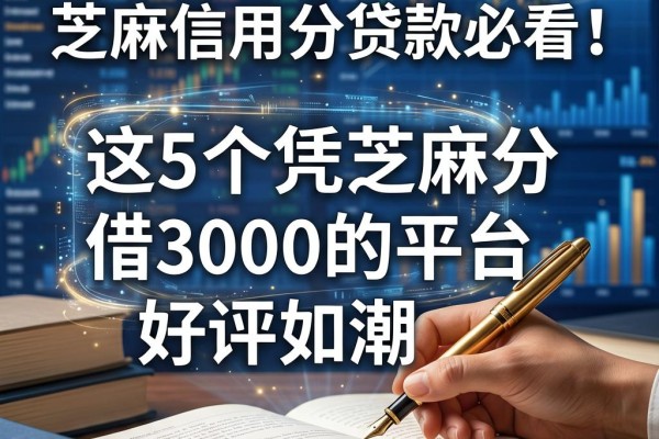 芝麻信用分贷款必看！这5个凭芝麻分借3000的平台好评如潮