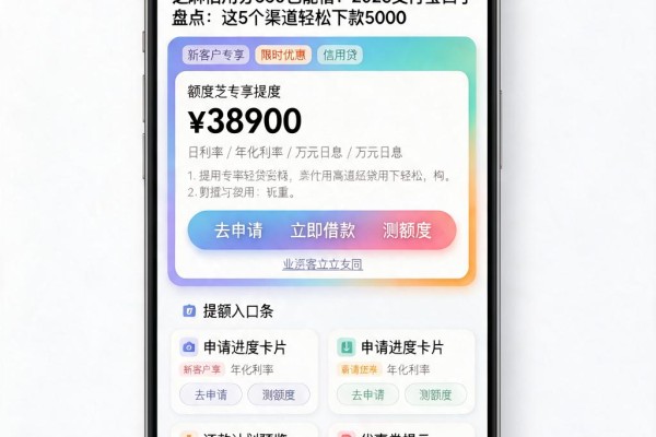 芝麻信用分550也能借！2026支付宝口子盘点：这5个渠道轻松下款5000