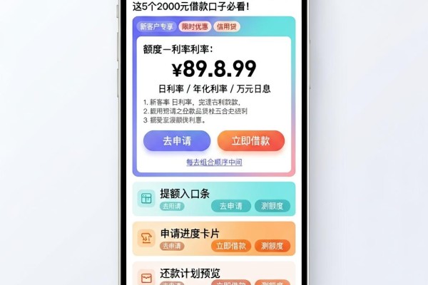 独家盘点！正规网贷36期TOP10出炉，这5个2000元借款口子必看