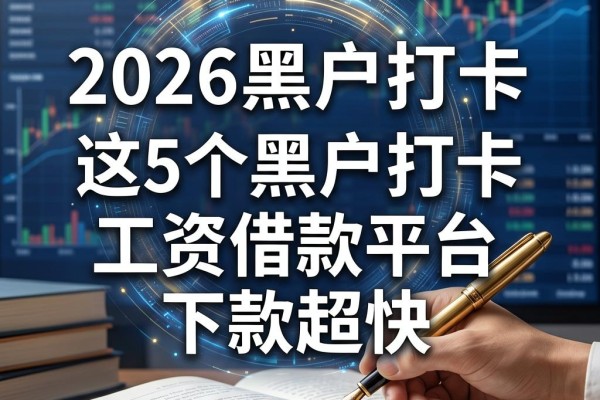 2026黑户打卡工资贷款必看！这5个黑户打卡工资借款平台下款超快