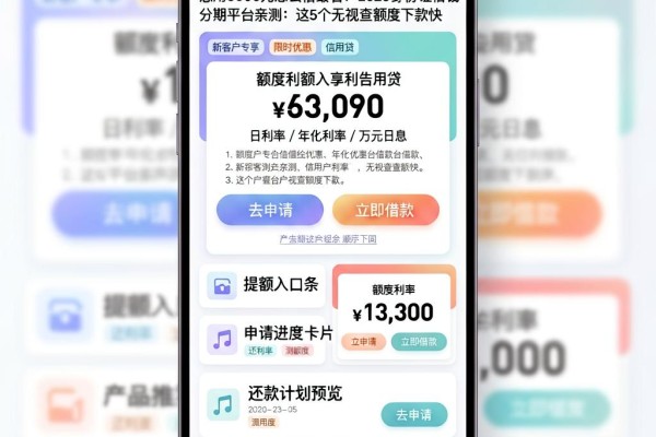 急用5000元怎么借最省？2026身份证借钱分期平台亲测：这5个无视查额度下款快