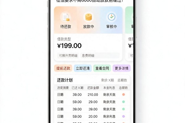 2026必看！5个借款无视征信的软件，征信要求不高6000自动放款别错过
