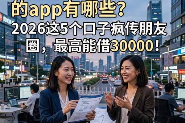 20岁凭身份证借款的app有哪些？2026这5个口子疯传朋友圈，最高能借30000！