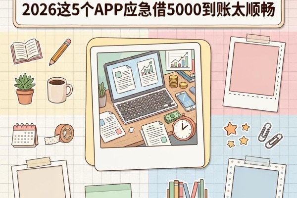 黑户芝麻信用分759也能贷款？2026这5个APP应急借5000到账太顺畅