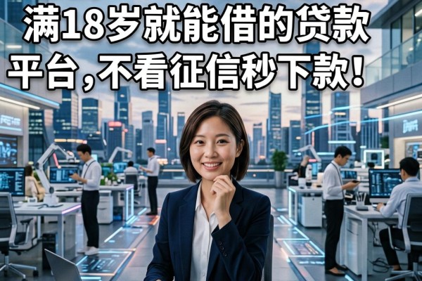 急需1000元？这5个满18岁就能借的贷款平台，不看征信秒下款！