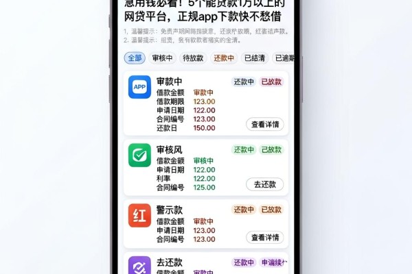 急用钱必看！5个能贷款1万以上的网贷平台，正规app下款快不愁借