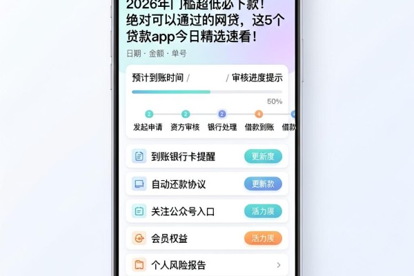 2026年门槛超低必下款！绝对可以通过的网贷，这5个贷款app今日精选速看