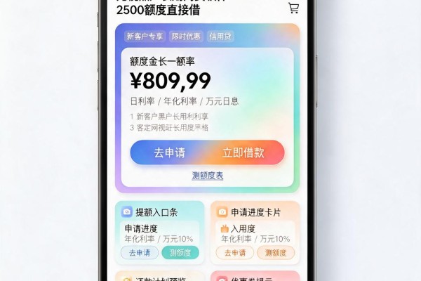 黑户必看！2026限时开启的5个无视黑户长期网贷软件，2500额度直接借