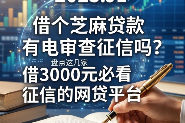 借个芝麻贷款有电审查征信吗？盘点这几家借3000元必看征信的网贷平台