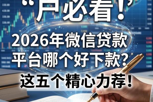 黑户必看！2026年微信贷款平台哪个好下款？这五个精心力荐！