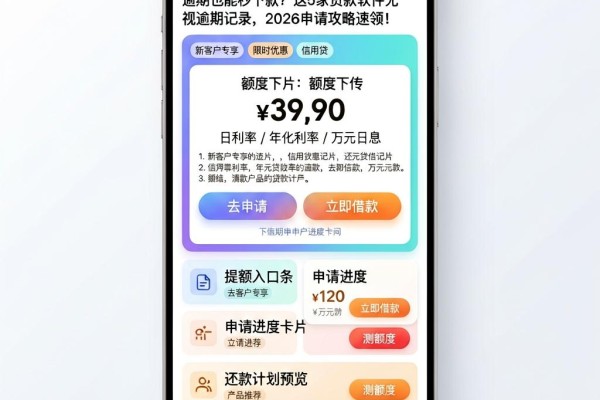 逾期也能秒下款？这5家贷款软件无视逾期记录，2026申请攻略速领！