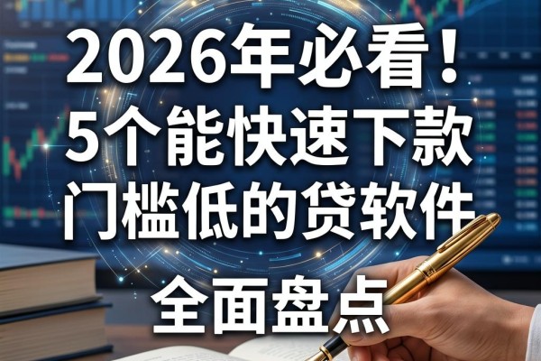 2026年必看！5个能快速下款门槛低的网贷软件全面盘点