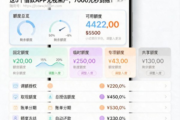 2026黑户也能下的小贷大盘点！这5个借款APP无视黑户，7000元秒到账