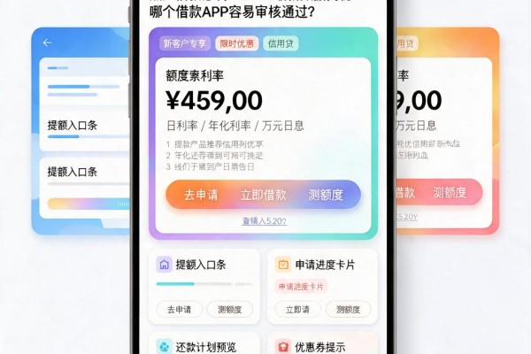 黑户借款必看！2026最新数据揭秘：哪个借款APP容易审核通过？