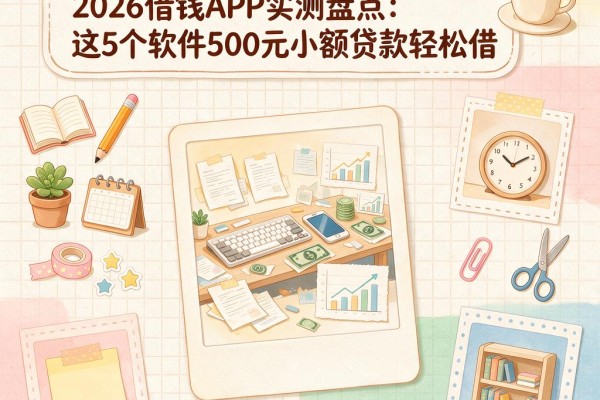 无视征信秒下款！2026借钱APP实测盘点：这5个软件500元小额贷款轻松借