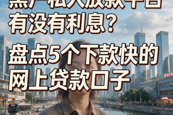 黑户私人放款平台有没有利息？盘点5个下款快的网上贷款口子