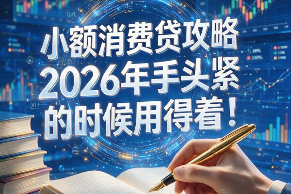 这样的小额消费贷攻略，2026年手头紧的时候用得着！顺便分享5个6000元小额个人消费借钱口子