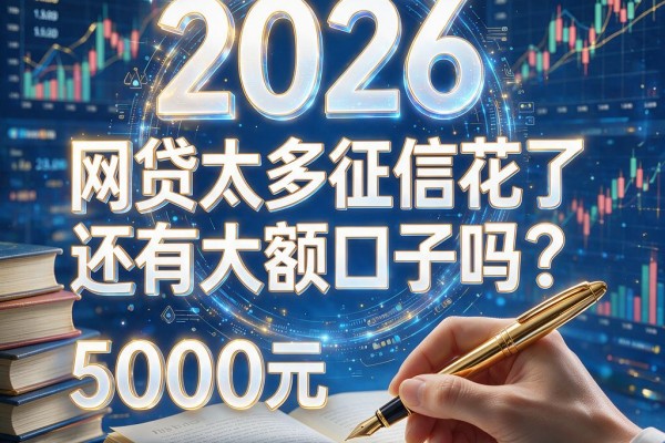 网贷太多征信花了还有大额口子吗？2026这5个3000元借款软件还能下