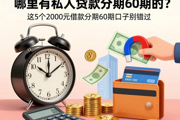 2026最新盘点：哪里有私人贷款分期60期的？这5个2000元借款分期60期口子别错过