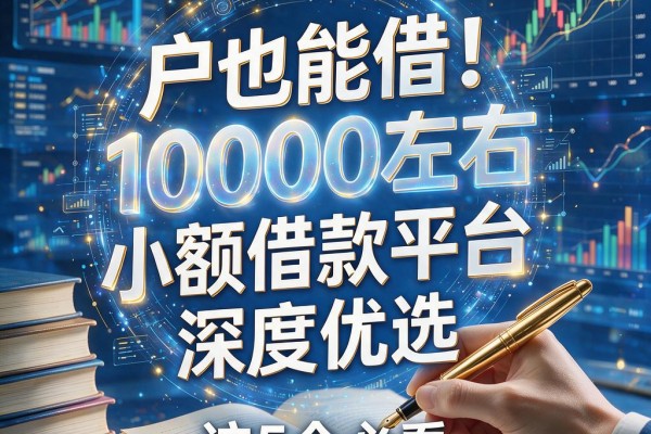 黑户也能借！10000左右小额借款平台深度优选，这5个必看