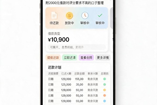 不看征信评分也能借！这5个贷款平台真的好用，附2000元借款对评分要求不高的口子整理
