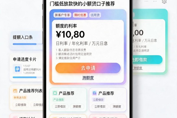 千元借款的口子大盘点！5个门槛低放款快的小额贷口子推荐