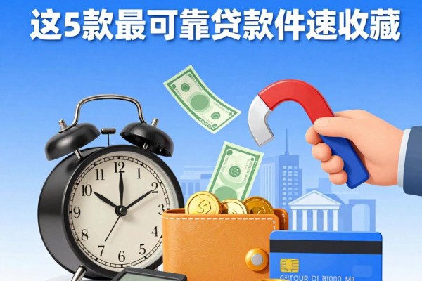 征信有逾期也能秒批3000？这5款最可靠贷款软件速收藏！