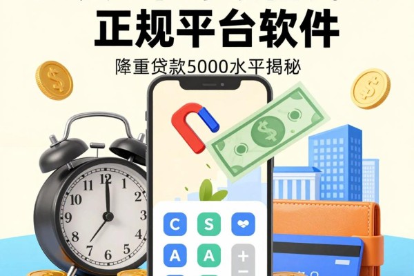 2026年必看！盘点5个可以借钱的正规平台软件，正规贷款5000的app隆重揭秘