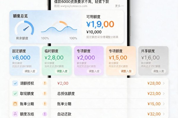 门槛低到想不到！这5个大额贷款平台，借款6000资质要求不高，轻松下款