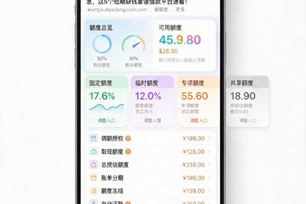 被拒很多次也能秒批！2026好下的贷款口子名额告急，这5个短期缺钱靠谱借款平台速看