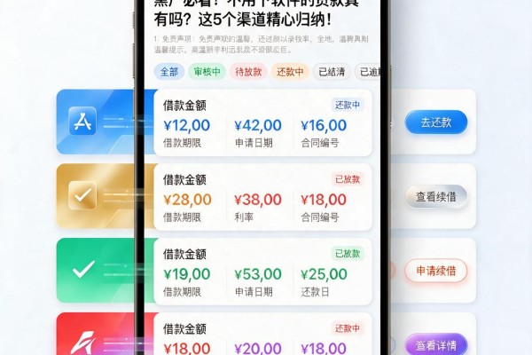 黑户必看！不用下软件的贷款真有吗？这5个渠道精心归纳！