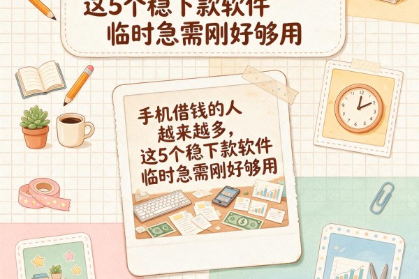 手机借钱的人越来越多，这5个稳下款软件临时急需刚好够用